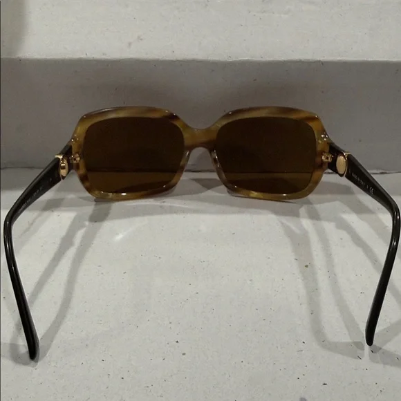 CHANEL Italy Vintage Tortoise Shell light Honey color Sunglasses 🕶️ & hard Case - Picture 8 of 16